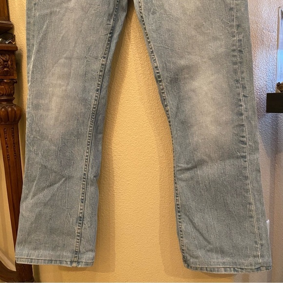 LEVI’S 527 Light Blue Jeans Size 32-Been Hemmed - Picture 3 of 10